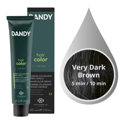 Dandy Hair Colorférfi hajszínező  60ml 2