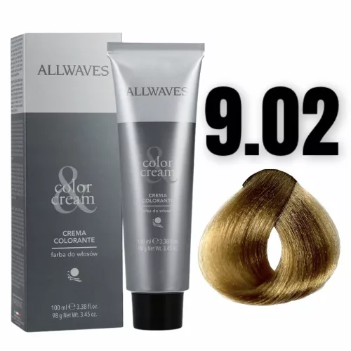 Allwaves Color&Creme hajfesték 100ml 9.02