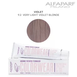   Alfaparf Colorwear hajszínező 60ml 9.2 nagyon világos viola szőke
