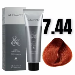 Allwaves Color&Creme hajfesték 100ml 7.44