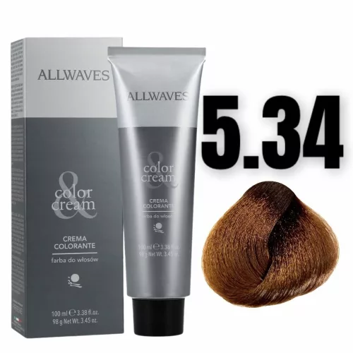Allwaves Color&Creme hajfesték 100ml 5.34