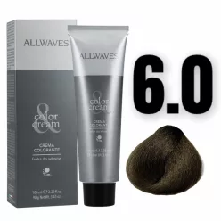 Allwaves Color&Creme hajfesték 100ml 6.0