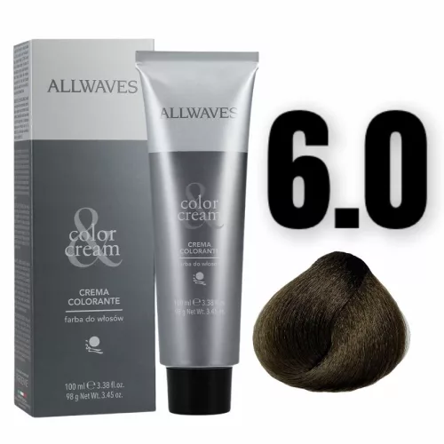 Allwaves Color&Creme hajfesték 100ml 6.0