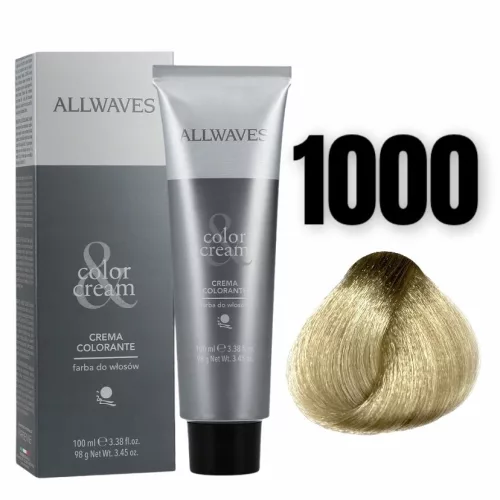 Allwaves Color&Creme hajfesték 100ml 1000