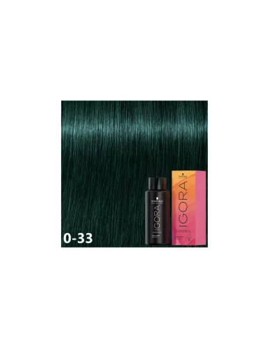 Igora Vibrance tartós hajszínező 60ml 0-33