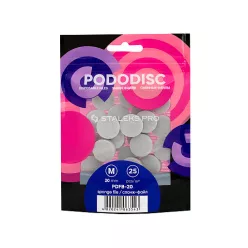   Staleks Pododisc öntapadó pedikűr habos csiszolókorong 25db-os M PDFB-20