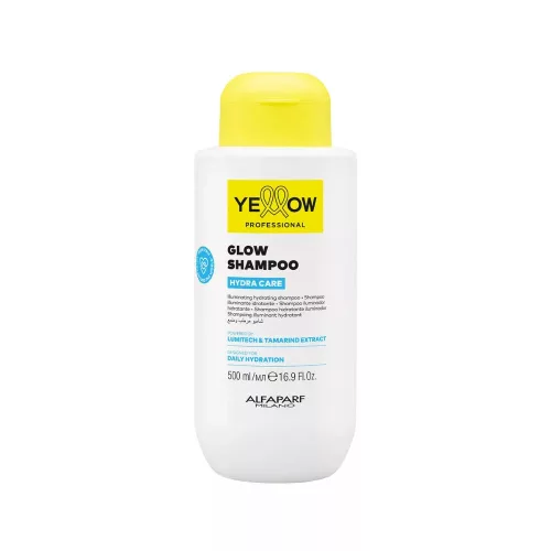Yellow Hydra Care Glow Hidratáló és fényfokozó sampon minden hajtípusra 500 ml