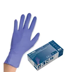 Setino Nitrile gumikesztyű Lila 100db/doboz Több méretben