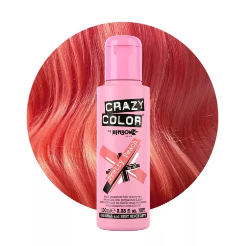 Crazy Color színező 100ml No.81 - Pretty Peach