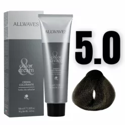 Allwaves Color&Creme hajfesték 100ml 5.0
