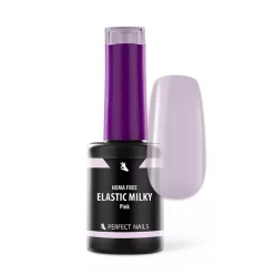   Perfect Nails Elastic Milky Base Gel - Hema Free Erősített Gél Lakk Alap - Milky Pink - 8ml PNZ379