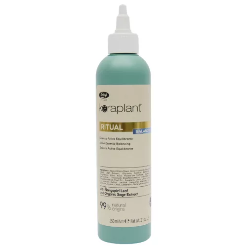 Lisap Keraplant Ritual Active Essence Balancing 250 ml zsírosodásra hajlamos, túlzott faggyútermeléssel küzdő fejbőrre