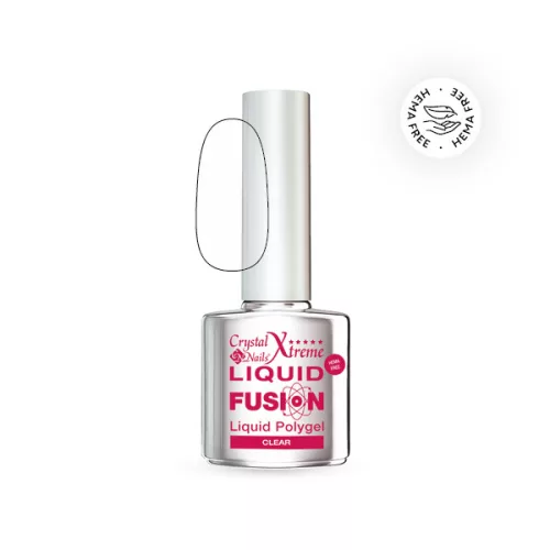 Crystal Nails Liquid Fusion - Clear 8ml 118561