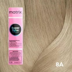   Matrix Super Sync ammóniamentes féltartós hajszínező 90ml 8A