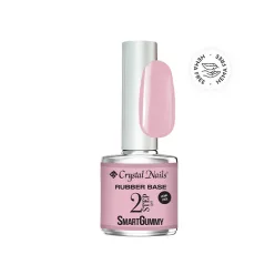    Crystal Nails 2S SmartGummy HEMA Free Rubber base gel - Nr1 Baby pink 8ml 118386