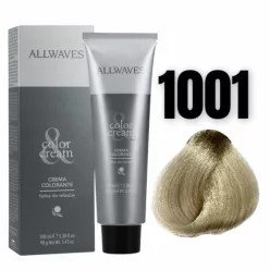 Allwaves Color&Creme hajfesték 100ml 1001