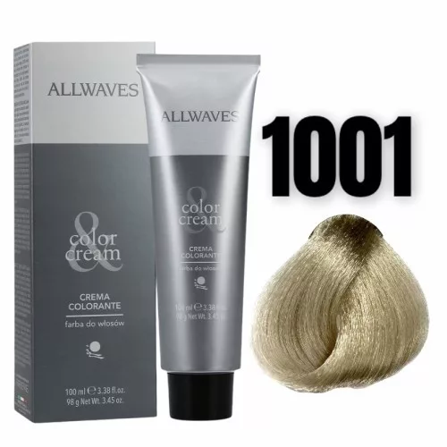Allwaves Color&Creme hajfesték 100ml 1001