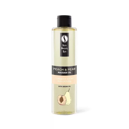 Sara Beauty Masszázsolaj - Őszibarack-Körte - 250ml SBS372
