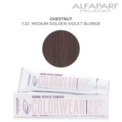   Alfaparf Colorwear hajszínező 60ml 7.32 közép arany viola szőke