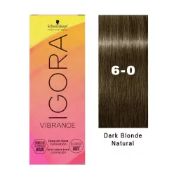   Igora Vibrance tartós hajszínező 60ml 6-0 sötét szőke természetes
