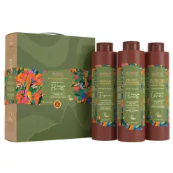   Brazilian Secrets Hair Forca da Floresta - Vegán Proteines Hajegyenesítő Csomag 3x1000ml BS097
