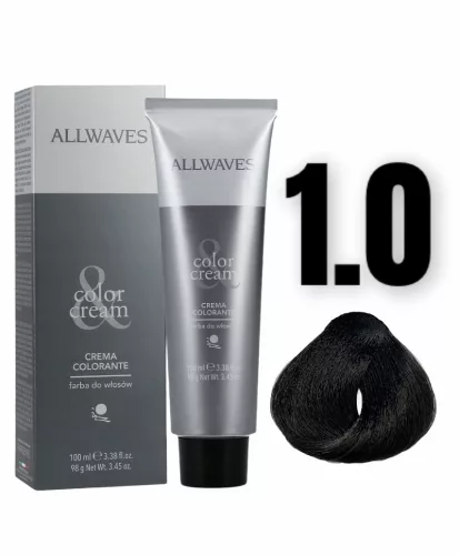 Allwaves Color&Creme hajfesték 100ml 1.0