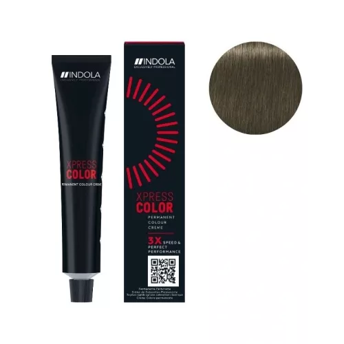 INDOLA XpressColor hajfesték 60ml 7.1 közép hamu szőke