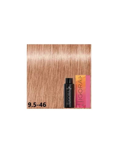 Igora Vibrance tartós hajszínező 60ml 9.5-46