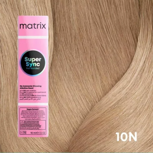 Matrix Super Sync ammóniamentes féltartós hajszínező 90ml 10N