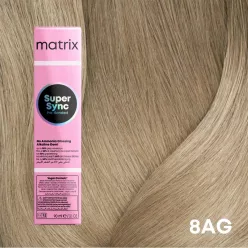   Matrix Super Sync ammóniamentes féltartós hajszínező 90ml 8AG