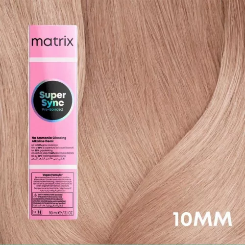 Matrix Super Sync ammóniamentes féltartós hajszínező 90ml  10MM