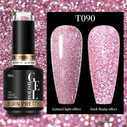   BORN PRETTY PRO UV/LED gél lakk 15 ml - T090 - Reflective Gel