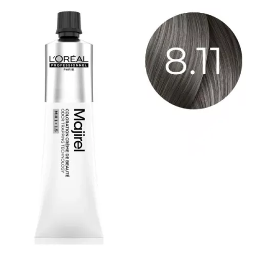 Loreal Majirel hajfesték 60ml 8.11 világos szőke hamvas intenzív