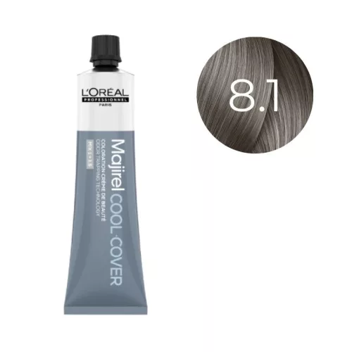 Loreal Majirel hajfesték 60ml cool cover 8.1