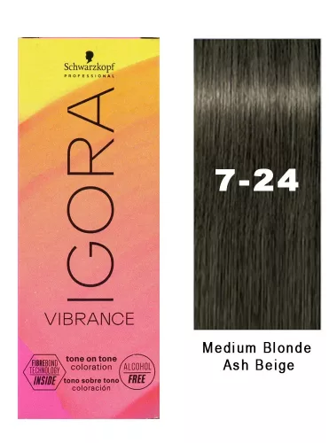Igora Vibrance tartós hajszínező 60ml 7-24