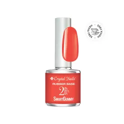   Crystal Nails 2S SmartGummy HEMA Free Rubber base gel - Nr34 Glowy Fire 8ml 119119