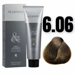Allwaves Color&Creme hajfesték 100ml 6.06