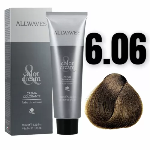 Allwaves Color&Creme hajfesték 100ml 6.06