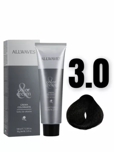 Allwaves Color&Creme hajfesték 100ml 3.0