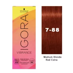 Igora Vibrance tartós hajszínező 60ml 7-88