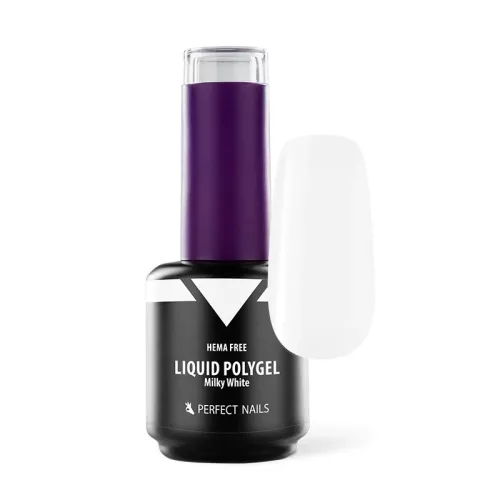 Perfect Nails Liquid Polygel - Milky White - 15ml PNZL014
