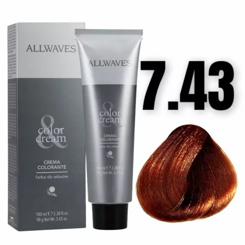Allwaves Color&Creme hajfesték 100ml 7.43