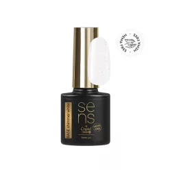   Crystal Nails SENS HEMA Free BASE gel - SHIMMER WHITE 4ml 118951