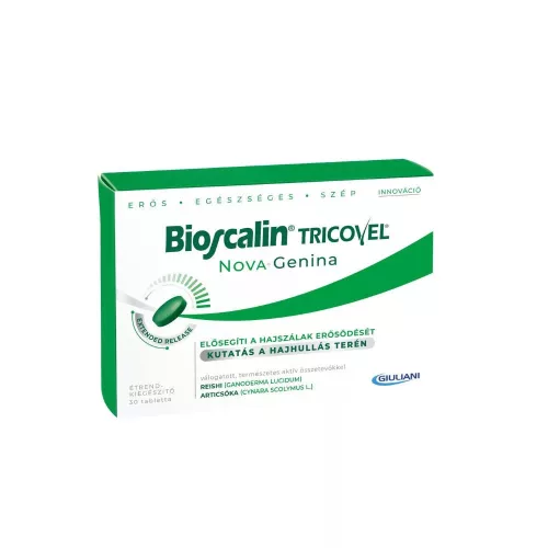 BIOSCALIN - Nova Genina - Hajerősító Tabletta Hajhullás Ellen 30db