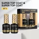 Born Pretty PRO Technikai szett - No.03 - 2 db Super Top Coat - 2x15 ml