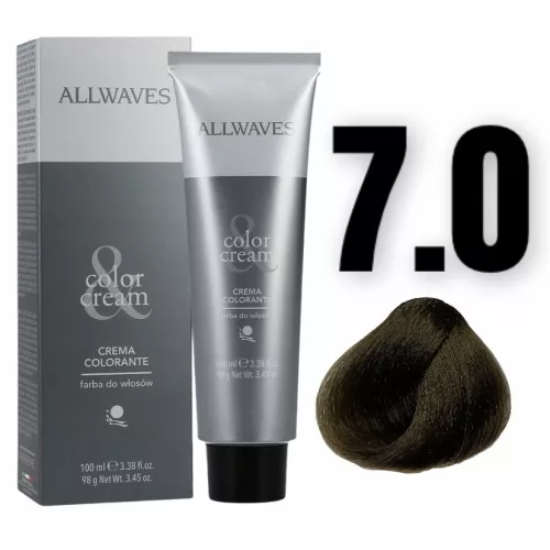 Allwaves Color&Creme hajfesték 100ml 7.0