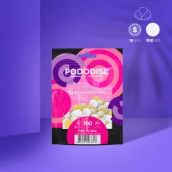   Staleks Pododisc öntapadó pedikűr csiszolókorong 50db-os S 100 szemcseméret PDFS-15-100w