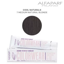   Alfaparf Colorwear hajszínező 60ml 7 közép természetes szőke