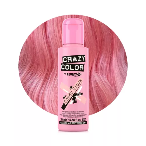 Crazy Color  hajszínező 100 ml  65 Candy Floss