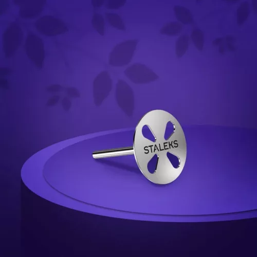 Staleks Pedikűr korong szett 5db eldobható reszelőfejjel 20mm (180-as szemcseméret) PDset-20